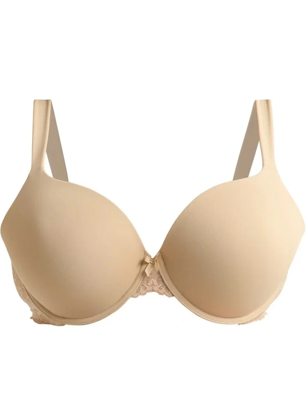 Joyspun Nude Plus Lace Wing T-Shirt Bra - Picture 1 of 6